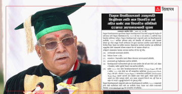 उपकुलपतिकाे दरखास्त व्यहाेरामा प्रधानमन्त्रीकाे चासाे, छनाेट समितिलाई बाेलाइयाे
